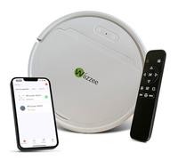 Wiizzee Robot Aspirador AR02, Silenciador Delgado Conectado WiFi con Tuya, 5 Modos de Limpieza, autocarga, 90 min de autonomía, Todo Suelo Liso, Sistema de navegación giroscópica