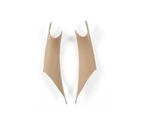 WIJHJET Coche Manija Puerta Interior Manija Puerta Delantera Derecha Izquierda Negra Mate Para Serie 3 4 F30 F31 F32 F33 F34 F36 F80 F82 M3 M4 2012-2018(Beige 2pc)