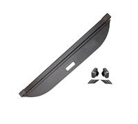 WIJHJET Cubierta Carga Maletero Trasero Estante Cortina para Changan para Uni-K 2020 2021 2022-2023 Cubierta Carga Privacidad Maletero Retráctil E Impermeable Piezas Automóvil(Leather)