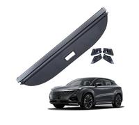 WIJHJET Cubierta Carga Maletero Trasero Estante Cortina para Changan para UNL-T 2020 2021 2022 Cubierta Retráctil para Maletero Protección para Portaequipajes Interiores para Automóviles(Leather)