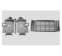 WIJHJET Cubierta Carga Maletero Trasero Estante Cortina para Toyota para Land para Cruiser Serie 76 LC76 2007-2025 Baúl Ventana Lateral Techo Almacenamiento Portaequipajes Techo(Side Roof Panel)
