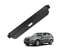 WIJHJET Cubierta Carga Maletero Trasero Estante Cortina para X5 E70 2007-2018 Cubierta Carga Retráctil para Maletero Portaequipajes Protector Impermeable Privacidad para Automóvil(Canvas)