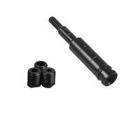 WIJHJET Extensor Pomo Cambio Marchas Aluminio 133 Mm Palanca Cambios Manual M10x1,5 Accesorios Para Interior Coche Perilla Cambio Marchas(Negro)