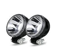 WIJHJET Faro Delantero Foco LED Trabajo 2 Piezas 3 Pulgadas Para Todoterreno Coche ATV Carreras Moto Camioneta Barco Antiniebla Redonda(2piece Spot White)