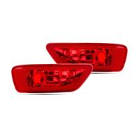WIJHJET Juego Pilotos Traseros Para Jeep Para Compass Para Grand Para Cherokee 2011-2017 Reflector Parachoques Trasero Faro Antiniebla Luz Freno Trasera 57010716AB 57010717AC