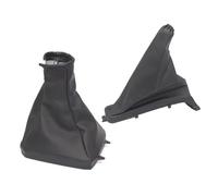 WIJHJET Para Opel Para Astra II G Zafira A 1998-2010 Pomo Cambio Marchas Funda Fuelle Agarre Freno Mano Cubierta Perilla Cambio Marchas(2Pieces Cover)