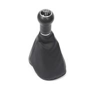 WIJHJET Para Seat Para Ibiza 1996-2001 5/6 Velocidades Palanca Cambios Cubierta Cuero PU Perilla Cambio Marchas(A-5 Speed)