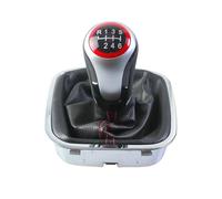 WIJHJET Perilla Cambio Marchas 5/6 Velocidades Con Funda Protectora Para VW Para Polo 6r 6c Hatchback Sedan 2011-2019 Perilla Cambio Marchas(6 VELOCIDADES)