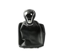 WIJHJET Perilla Cambio Marchas 5/6 Velocidades Para Seat Para Leon III MK3 2012-2020 LHD Con Funda Protectora Y Protector Polvo Para Palanca Cambios Perilla Cambio Marchas(5 Speed-Black)