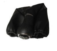 WIJHJET Perilla Cambio Marchas 5 Velocidades Para Seat Córdoba 1997 1998 1999 2000 2001 2002 Con Interior Cuero Perilla Cambio Marchas(Black-stitches)