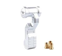 WIJHJET Perilla Cambio Marchas Universal 16 Cm Para Coche Manual Automática Accesorios Repuesto Para Interior Perilla Cambio Marchas(Plata)