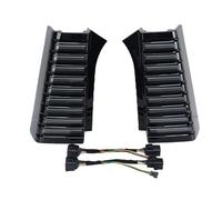 WIJHJET Pilotos Traseros Coche Luces Traseras De Pilar D Para Jetour Para Viajero T2 2023 2024 Lámpara Freno Conducción Trasera Señal Giro LED Dinámica 1 Juego