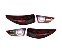 WIJHJET Pilotos Traseros Coche Luz Trasera LED Automática Para Mazda 3 Sedan 2019 2020 2021 Lámpara De Señal Giro Y Freno Advertencia Accesorios Para Coche(1 juego)