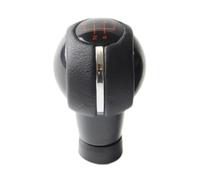 WIJHJET Pomo Palanca Cambios 5/6 Velocidades Funda Cuero A Prueba Polvo Para Mini Para Cooper F55 F56 F54 F60 Perilla Cambio Marchas(Red-5 Speed)