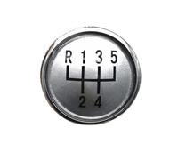 WIJHJET Tapa La Palanca Cambios 5/6 Velocidades Para SEAT Para IBIZA Para CORDOBA E Para INCA 1996-2002 Perilla Cambio Marchas(Silver 5-Speed)