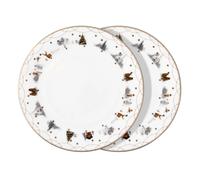Wik & Walsøe 2 Platos Julemorgen Story 25 cm blanco-multi
