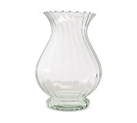 Wik & Walsøe Jarrón Falla recycled 35 cm Transparente