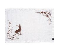 Wik & Walsøe Mantel individual Alveskog 33x47 cm blanco