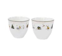 Wik & Walsøe Tazas Julemorgen Story 20 cl. 2-pack Blanco
