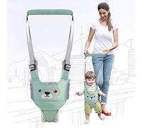 WIKEA Arnés para andador, Asistente para caminar para bebés Ayudante para niños pequeños Caminata segura Cinturón de seguridad transpirable para niños, bebés (Verde)