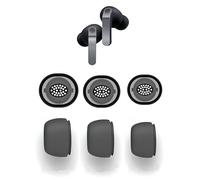 Wiki VALLEY Almohadillas de silicona para Samsung Galaxy Buds 4 Pro (2026) y Galaxy Buds 3 Pro (2024), 3 pares de almohadillas de repuesto con protector antipolvo, S/M/L, color blanco, se adapta a la