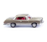 Wiking 014604 H0 Coche Modelo Mercedes Benz 250 SE Coupé, gris visón metálico