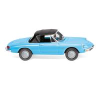 WIKING 020604 Alfa Romeo Spider Duetto Capota chiusa1966 Color Azul Ho 1:87
