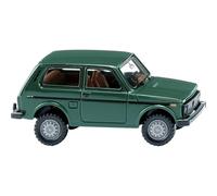 Wiking 020805 H0 Lada Niva - Modelo de coche, color verde musgo