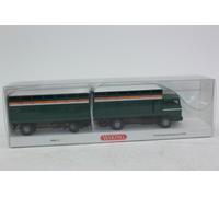 WIKING 056503MB Transporte Animales Camión Verde Musgo Blanco H0 1:87 Neu + Ovp