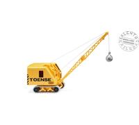 WIKING 066148 - 1:87 H0 - Grúa sobre Orugas "Toense" Amarillo Con Bola Demolit