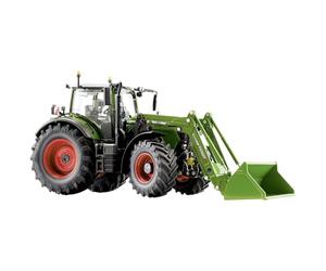 WIKING 077869Tractor Fendt 724 Con Cargador Frontal Cargo 6.100, Escala 1:32, Metal/Plástico, Más de 14 Años, Ruedas Intercambiables, Sistema De Cambio De Cargador Frontal, In ontrapeso Delantero