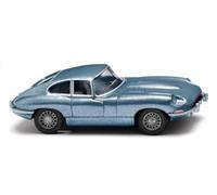 Wiking 080304 JaguarE-Type Coupé opalescent Blue met. Pista H0 1:87 No es un juguete