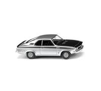 Wiking 082712 H0 Opel Manta A GT/E Modelo en miniatura plateado metálico 1:87 No es un juguete