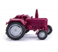 Wiking 088204 Tractor Lanz D 2016 - Modelo en miniatura H0 1:87, color morado burdeos