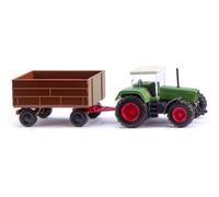 Wiking 096004 - Fendt Favorit Con Remolque Nuevo