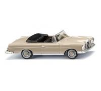 Wiking 15304 MB 280 SE Cabrio - Crema Beige, HO, Nuevo 2025