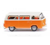 Wiking 31802 VW T2B Autobús - Naranja / Blanco, HO, Nuevo 2025