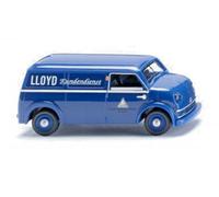 Wiking 33602 Lloyd LT 500 Furgón "Lloyd Servicio Al Cliente", HO, Nuevo 2025