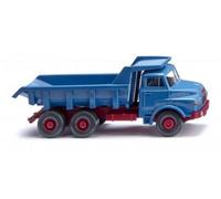 Wiking 67002 MAN Volquete - Azul Brillante, H0, Nuevo 2025