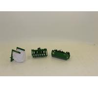 Wiking 773 82 Pala Cargadora Herramientas Set B John Deere Verde 1 :3 2 Nuevo En