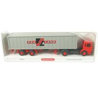 MAN vagón contenedor-camión Sealand - Modelo Miniatura - Modello Completo - Wiking 1:87 - Modelo DE Coleccionista