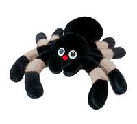Wilafury Animal de Peluche de araña, Peluche de araña saltarina Realista, muñeco de Almohada de Felpa ultrasuave para niños y Adultos (30 cm, Caqui)