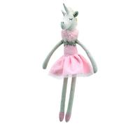 Wilberry Bailarines Unicornio Peluche, Rosa