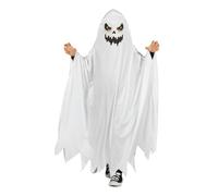 Wilbers & Wilbers 4074 - Niño fantasma de disfraces, túnica blanca, fantasma de miedo para Halloween