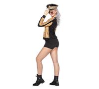 Wilbers & Wilbers 4406 - Chaqueta de lentejuelas, chándal, chaleco de purpurina, traje de fiesta para festival