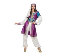 WILBERS & WILBERS 4517 - Disfraz de Noches Árabes para Mujer, Conjunto de 3 Piezas, Disfraz Oriental para Carnaval, Fiesta temática
