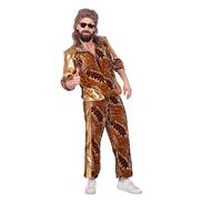WILBERS & WILBERS 5074 - Chándal para hombre de los años 80/90, dos piezas, traje de fiesta