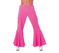 Wilbers & Wilbers 5118 - Pantalones Acampanados Hippies para Festival, Carnaval, Fiesta temática de los 70, Disco Fever