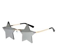 WILBERS & WILBERS Brille für Ein Festival, Gafas Unisex Adulto, Negro, Talla única