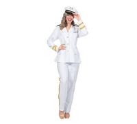 WILBERS & WILBERS- Kostuum marineofficier Disfraz Oficial Naval, Color blanco 1, 38 (Wilbers Karnaval B.V. 320466-38)